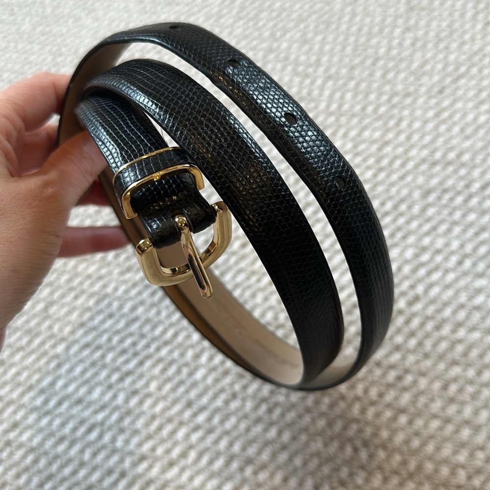 Black and Gold Belt - Picture 2 of 4